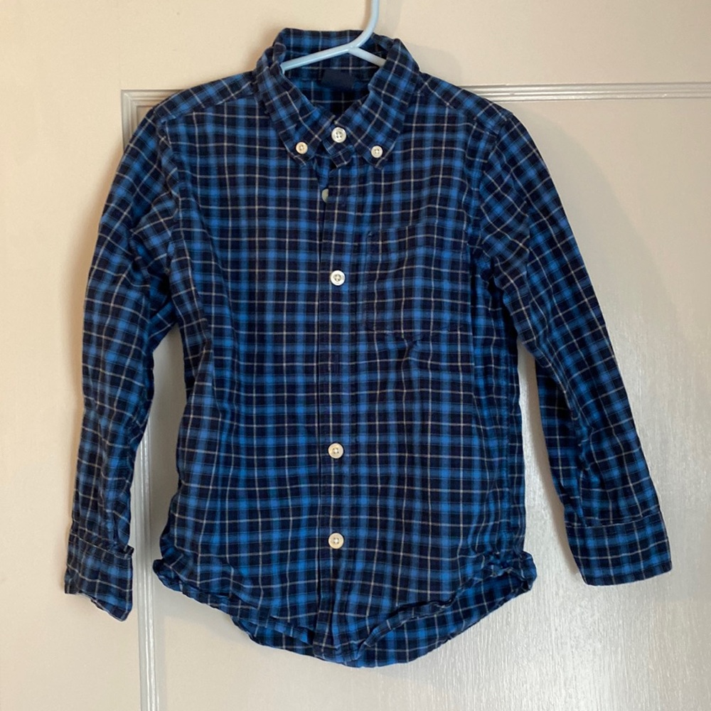 100% cotton and button down shirt size 5T